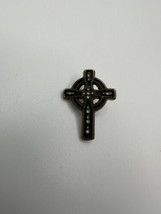 Vintage Celtic Cross Lapel Pin 3.1cm - £7.83 GBP