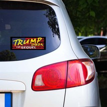 10 Pack 3.37&quot;x 9&quot; Trump 2024 The Sequel Sticker Decal Gift Maga Trump BS0065 - £10.64 GBP