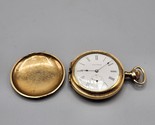 Waltham Model 1890 Gold Filled Hunter Pocket Watch Grade J Size 6s 7 Jew... - $120.93