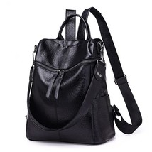 Backpack New Korean Version Backpack Women The Wild Fashion Travel Backack Woman - £19.98 GBP
