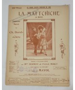 1905 La Mattchiche La Maxixe Sheet Music - £33.48 GBP