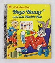 VINTAGE 1986 Bugs Bunny and the Health Hog Golden Book Porky Pig - £11.66 GBP