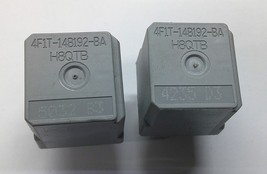 FORD OEM RELAY 4F1T-14B192-BA    H8QTB  TESTED FREE SHIP 1 YEAR WARRANTY... - $205.54 MXN