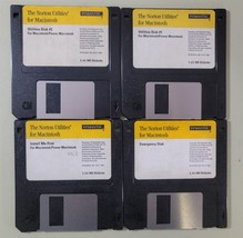 Symantec Norton Utilities for Macintosh V3.1 , 4 Floppies  - $29.67