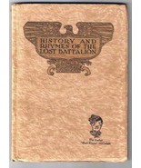 History and Rhymes of the Lost Battalion 1923 edition Buck Private McCollum - $14.84