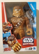 Star Wars Galactic Heroes Mega Mighties Chewbacca 10-Inch Action Figure - NEW - £15.46 GBP