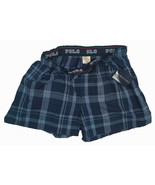 NEW Polo Ralph Lauren Boxers (Shorts)!   Blue Plaid   Signature Polo Wai... - $24.60 CAD