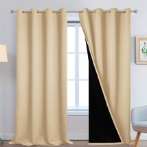 Yakamok 108 Inches Long Thermal Insulated 100% Blackout Curtains For, 2 Panels). - £46.57 GBP