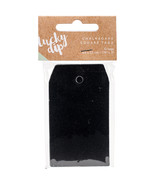 Kaisercraft Lucky Dip Chalkboard Tags 12/Pkg-Square 1.75&quot;X3&quot; - $6.76