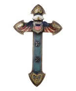 Turquoise Rustic Western US Coast Guard Eagle Wings Crest Anchors Wall C... - $38.36 CAD