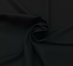 Black Canvas Cotton Duck 12 Oz Apparel Bag Upholstery Fabric By 1/2 Yard 67&quot; W - £6.27 GBP