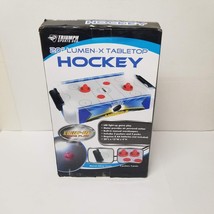20&quot; Lumen-X Air Hockey Tabletop Game Triumph Sports LED Lights Up Red Pucks - £12.75 GBP