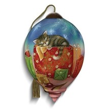 Ne&#39;Qwa Art Kitten In Gift Box Ornament - £34.16 GBP