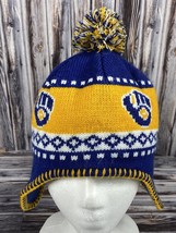 &#39;47 Milwaukee Brewers Old Logo Knit Beanie Winter Hat w/ Pom Pom - OSFM - £11.59 GBP