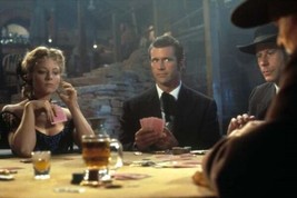 Maverick 1994 Jodie Foster &amp; Mel Gibson play cards in saloon 18x24 poster - £23.52 GBP