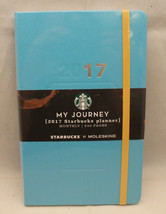 Starbucks Coffee by Moleskine Thailand My Journey Monthly Planner Blue 2017 New - $38.27