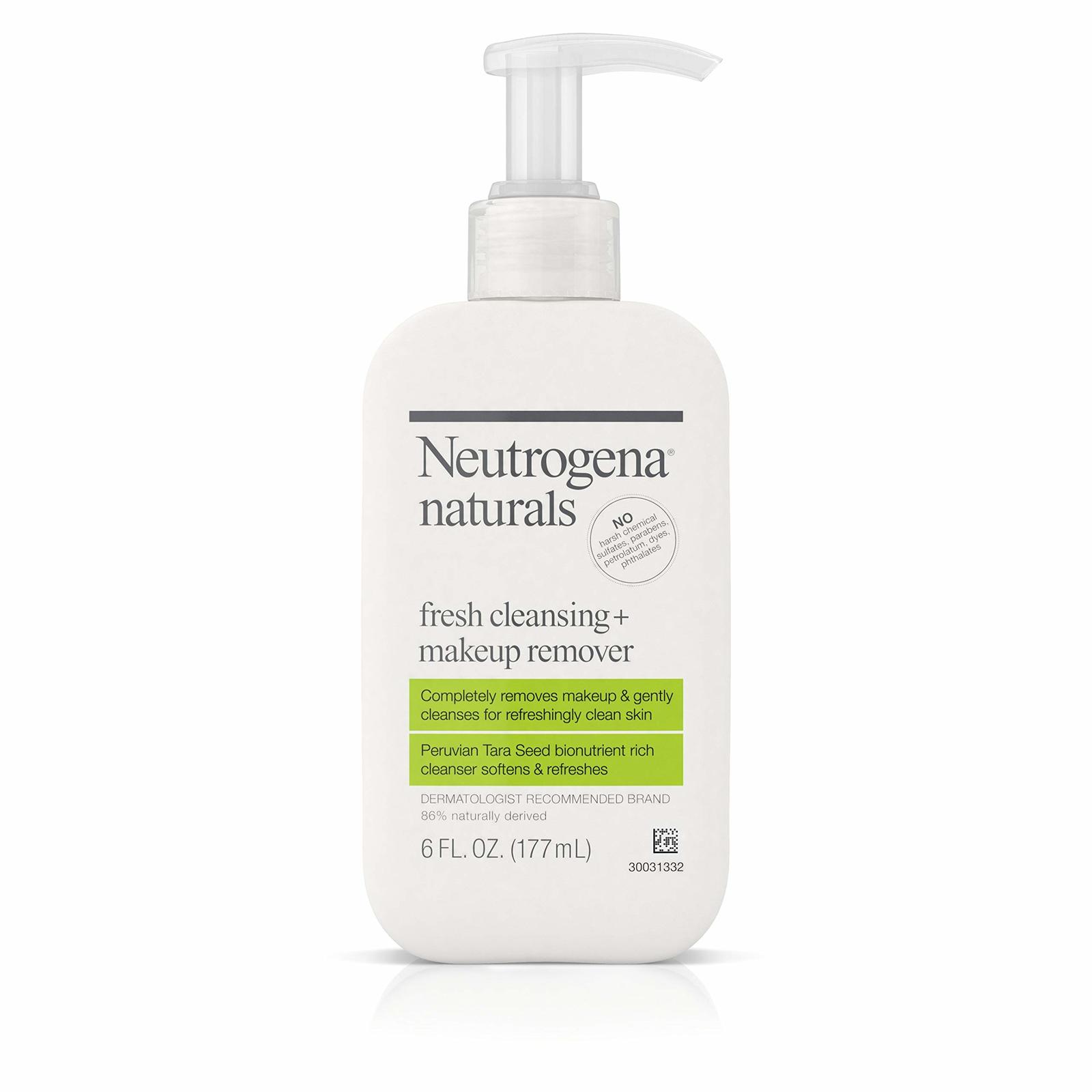 Neutrogena Naturals Fresh Cleansing And Makeup Remover 6 fl oz