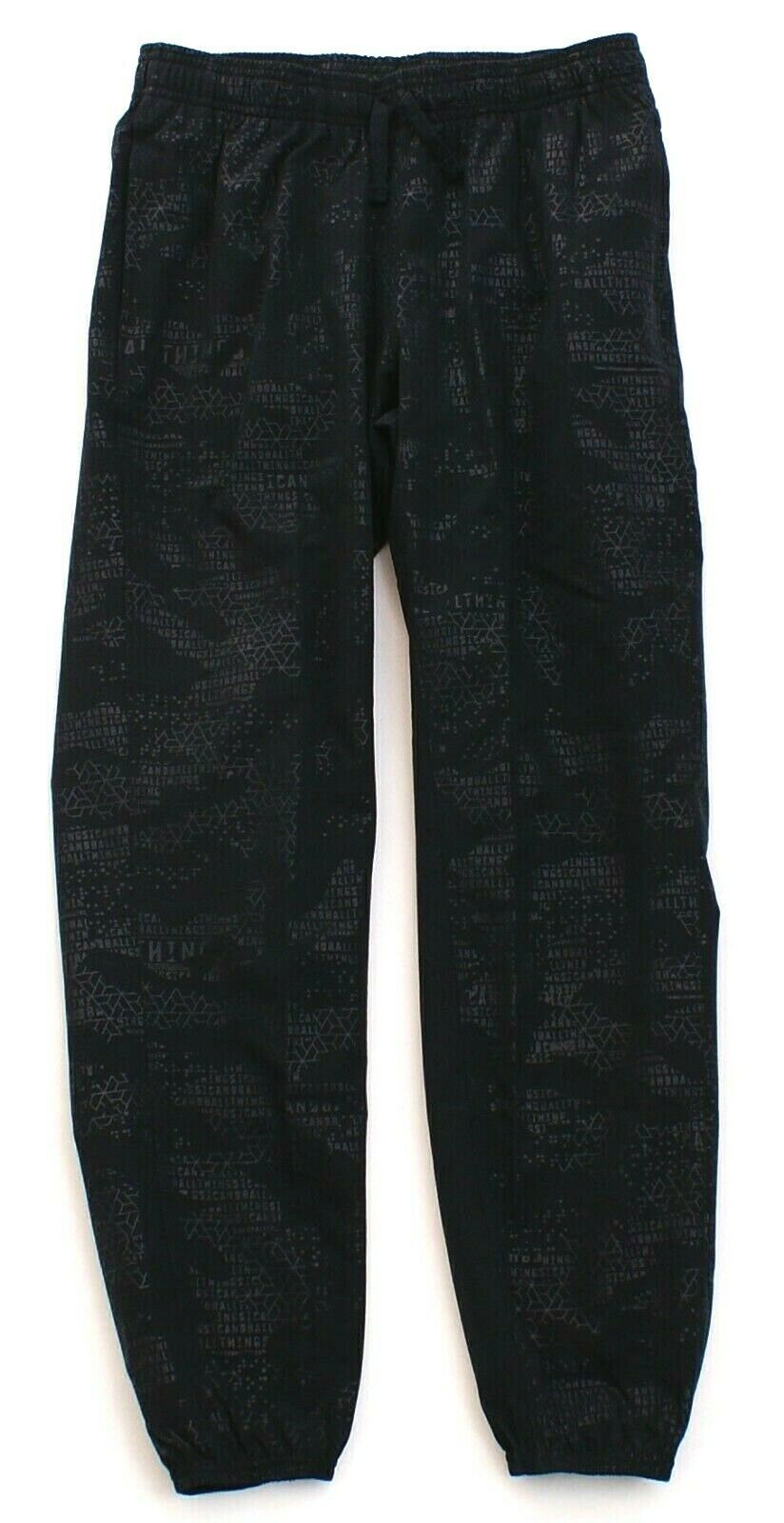 Under Armour Black Printed SC30 Windwear Pants Youth Boy's NWT - $50.99