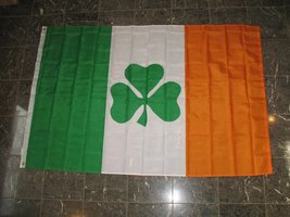 Ireland Irish Shamrock St Patricks Clover Leaf 4X6 4Ft X 6Ft Flag Banner - £15.84 GBP