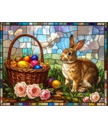 Easter Stained Glass 100 JPG Clip-art Digital Download Bundle VOL 2 - $2.99