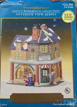 2000 Santa&#39;s Workbench Collection Turn and Stitch Tailor Christmas Village - $62.25