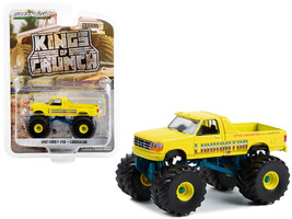 1992 Ford F-250 Monster Truck Yellow &quot;Liquidator&quot; &quot;Kings of Crunch&quot; Series 12... - £16.65 GBP