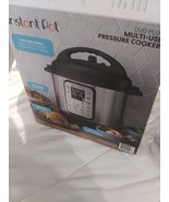 Instant Pot 6 qt. 9-in1 Electric Pressure Cooker - Black/Silver - $60.78