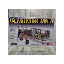 Gloster Gladiator Mk II Plane Model Kit Lindberg 1/48 Scale - $19.87