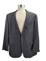 Ralph Lauren Men&#39;s XL Charcoal Pinstripe 48L Suit Coat - £8.55 GBP