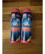 NEW 2 Finish Hard Water Booster Powder Lemon Sparkle 14 Oz Each - $65.45