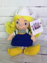 Disney Store Parks Holland Girl It&#39;s a Small World Ride Plush Bean Bag Doll - £8.12 GBP