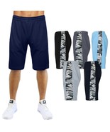 Men&#39;s Moisture Wicking Performance Basic Mesh Shorts Gym Activewear Colo... - $10.97