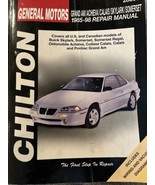 Chilton General Motors Repair Manual 28660 Pontiac Grand Am Buick GM 198... - £9.11 GBP