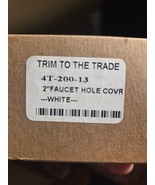 Trim to the the Trade 2&quot; Faucet Hole Cover, White, 4T-200-13 - €12,63 EUR
