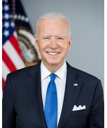 Official Portrait Of President Joseph Biden Photograph - Historical, Gloss - £34.44 GBP