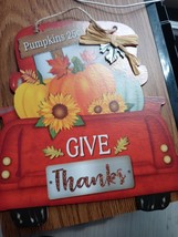 Give Thanks Pumpkins 25c Fall - £10.75 GBP