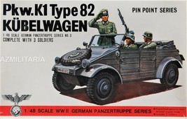 Bandai Pkw.K1 Type 82 KUBELWAGEN 1/48 Scale 8223 - $24.75