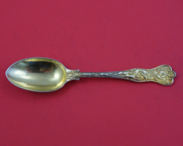 Stag Hunt by Garrard and Co English Sterling Silver Dessert Spoon Vermeil 7 1/4&quot; - £263.94 GBP