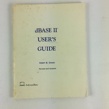 Software Banc dBase II User&#39;s Guide Adam B.Green - £10.62 GBP