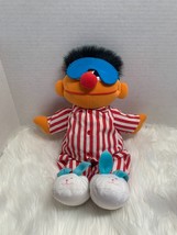 Tyco Sing &amp; Snore Ernie 17 in Tall Stuffed Plush doll Toy Tested Works - £10.07 GBP