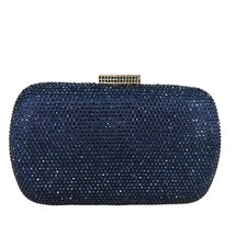Boutique De FGG Black Evening Bags and Clutches for Women Formal Party Dinner Rh - £56.17 GBP