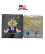 Snail Run Dragon Ball Z Super Saiyan Trunks Custom Head Sculpt Set 1/12 SHF - $29.59