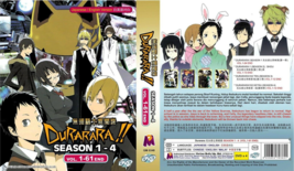DVD Japan Anime DURARARA!! Complete Season 1-4 Boxset (1-61) English Dubbed+GIFT - £21.00 GBP