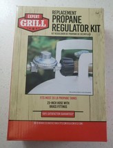 Expert Grill Propane Regulator Kit Replacement Hose and Brass Fittings New - £15.01 GBP