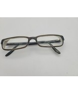 VERSACE Mod.3071 - 53[]17-135 Rectangle Olive Striped 460 Eyeglass Frame... - $25.00