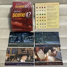 Game Parts Pieces Scene it Harry Potter DVD 2005 Mattel Trivia Cards Hol... - $3.39