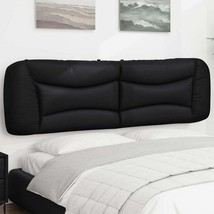  Headboard Cushion Black Faux leather, PP fiber King Size - $146.99