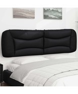 Headboard Cushion &quot;Hvar&quot; Black 72&quot; Faux Leather - $146.99