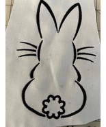 Bunny One Color Embroidery Design Digital Download - $2.99