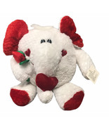 Dan Dee Plush Elephant Valentines 10” Stuffed Animal Toy Collectors Choice - £10.86 GBP